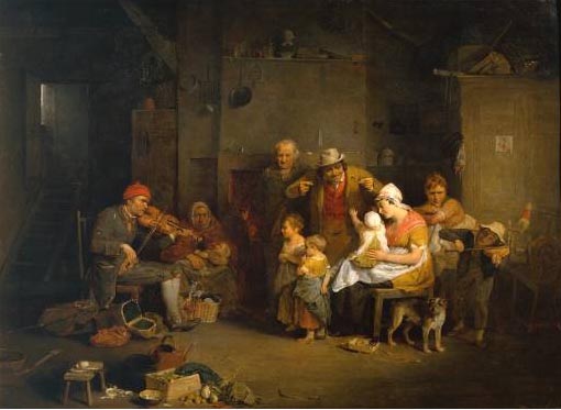 Sir David Wilkie The Blind Fiddler